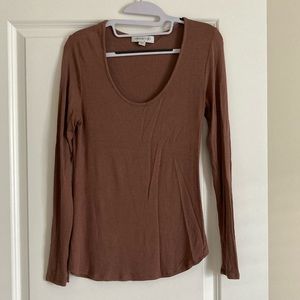 Amour Vert Ribbed Top